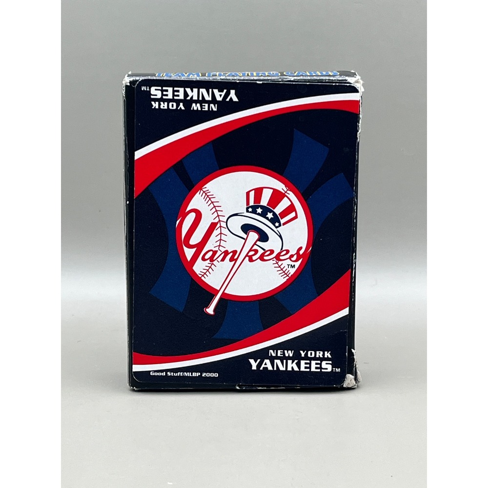 New York Yankees MLB Team Playing Cards Poker Size Good Stuff Corp 2000‎ Deck